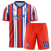 サッカー ユニフォーム ストライプ